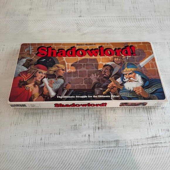 Rare, vintage 1983 Parker Brothers Shadowlord! (mint)